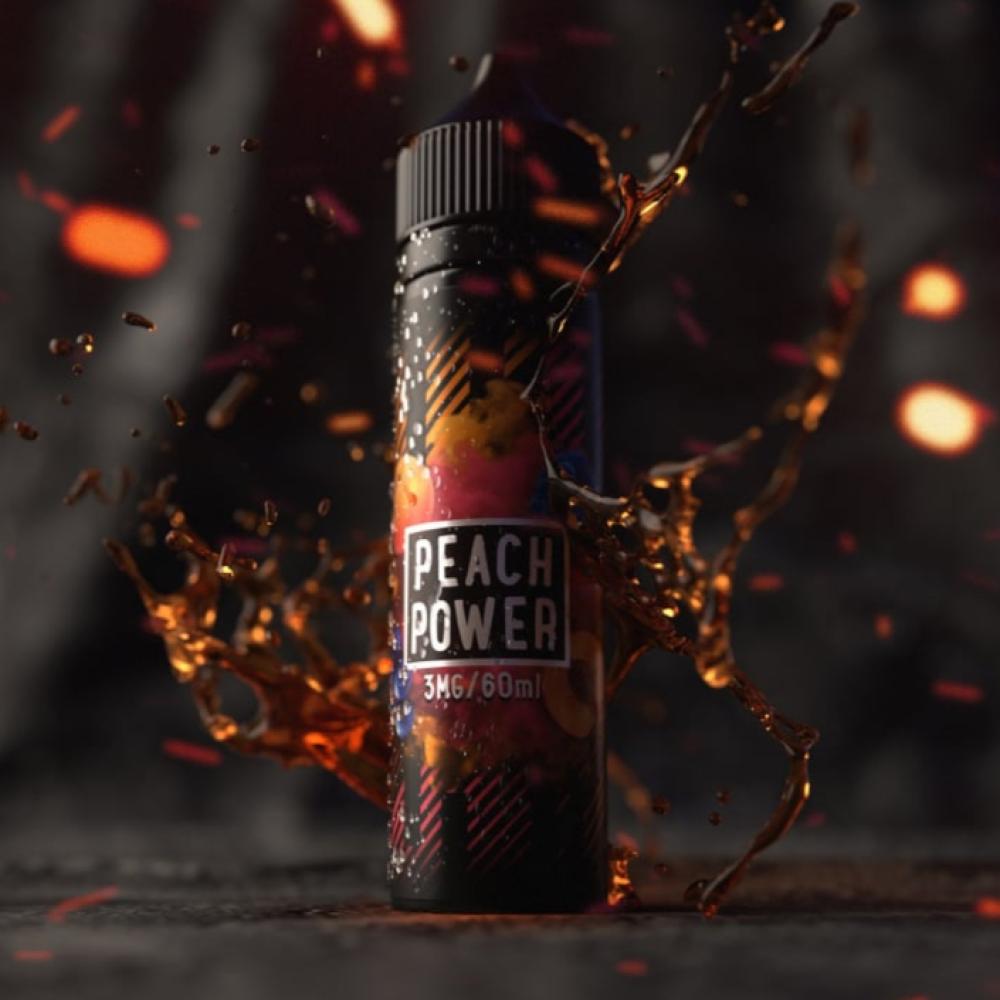 خوخ باور 3جم/60ملي من سام فيب فري بيس | Peach Power – Freebase – 3mg / 60ml
