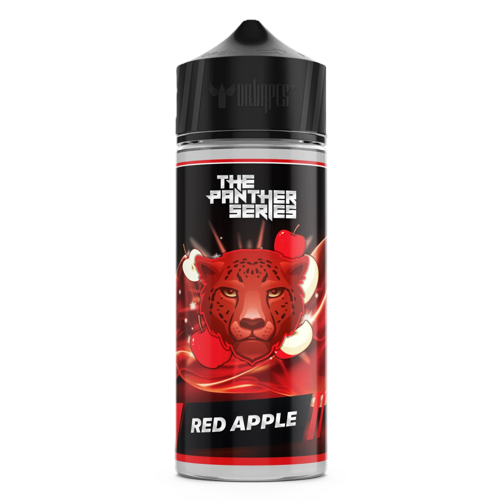 نكهة تفاح أحمر 120ml – The Panther Series | نكهة فاكهية طبيعية من Dr. Vapes
