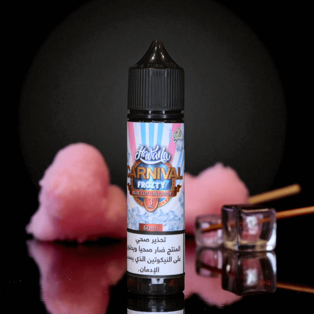 نكهة قطن كاندي ايس رول ابز