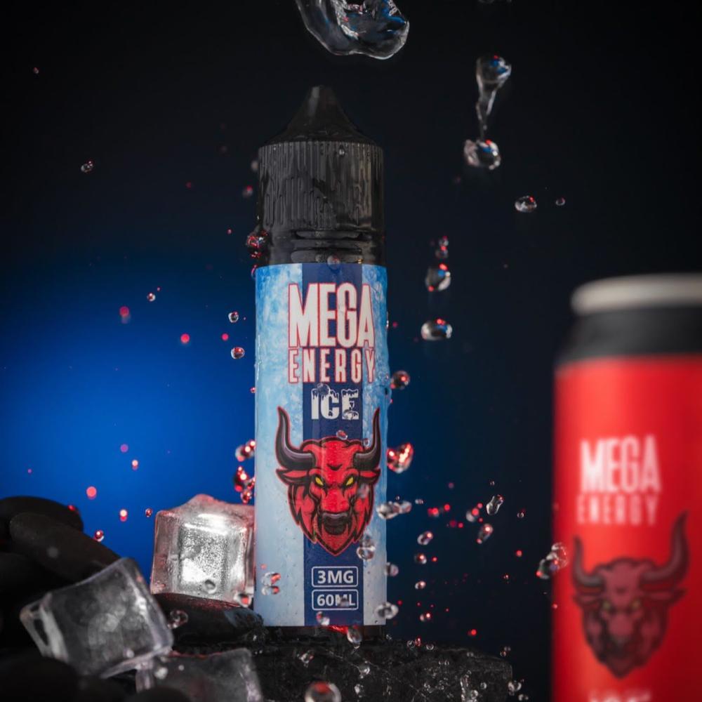 نكهة ميقا مشروب طاقة ايس من شركة MEGA