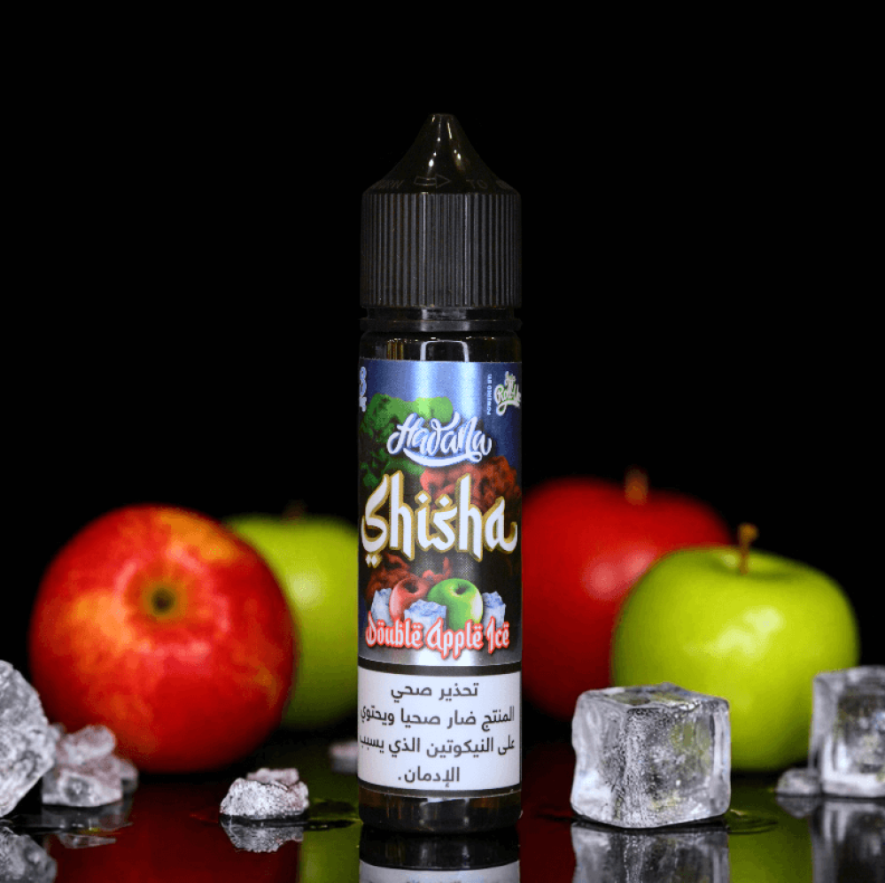 نكهة تفاحتين شيشة ايس رول ابز