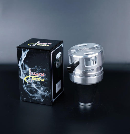 Stainless steel hookah head without foil