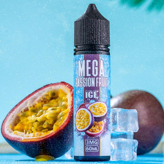 نكهة ميقا باشن فروت ايس من شركة MEGA