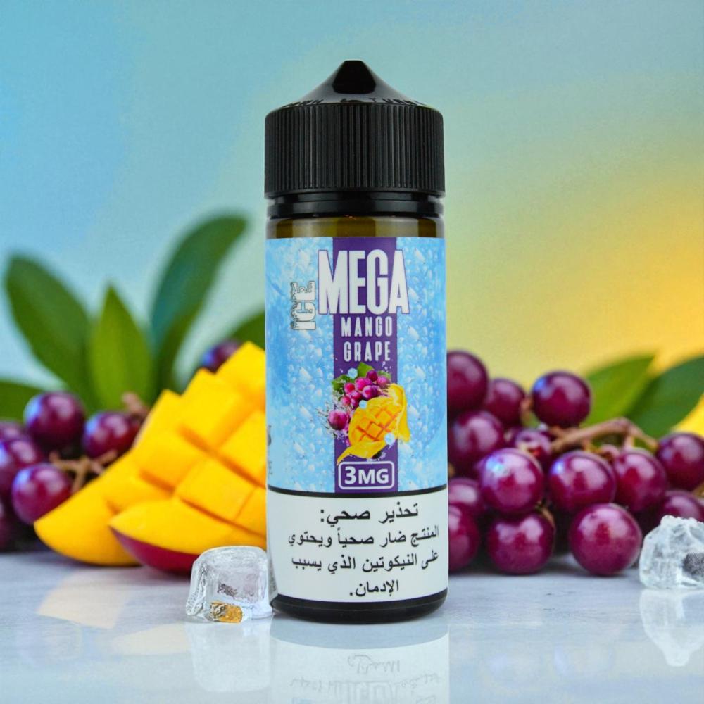 نكهة ميجا مانجا عنب ايس120 ملي
