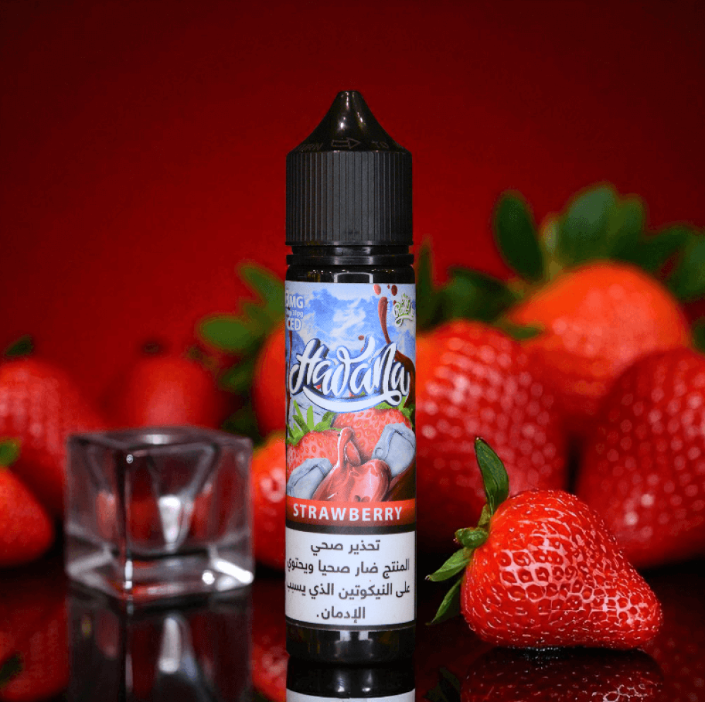 نكهة فراولة ايس رول ابز