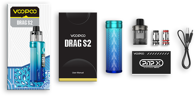 شيشة دراق اس 2 من فوبو VOOPOO DRAG S2