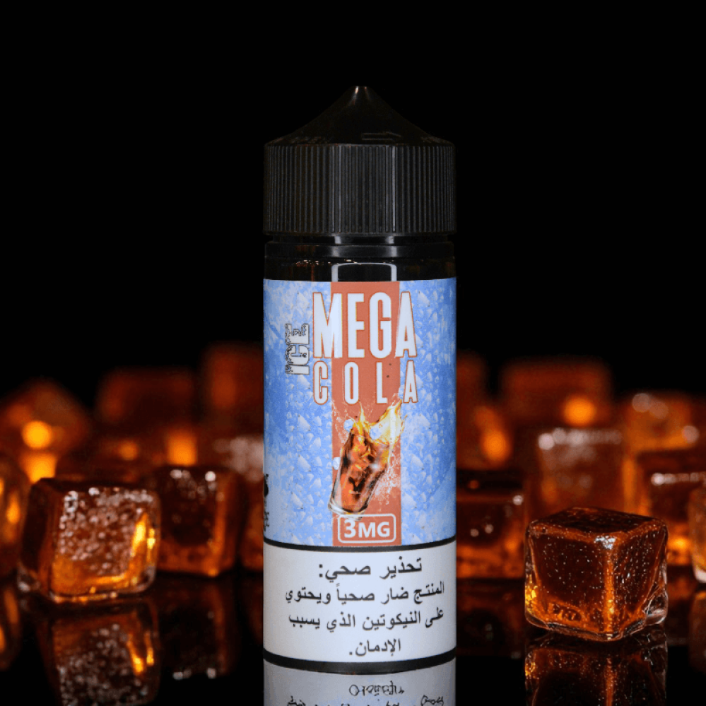 نكهة كولا ايس 120 ملي من شركة MEGA