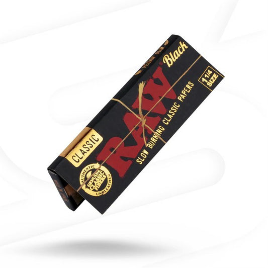 ورق لف RAW Black Classic مقاس 1 1/4