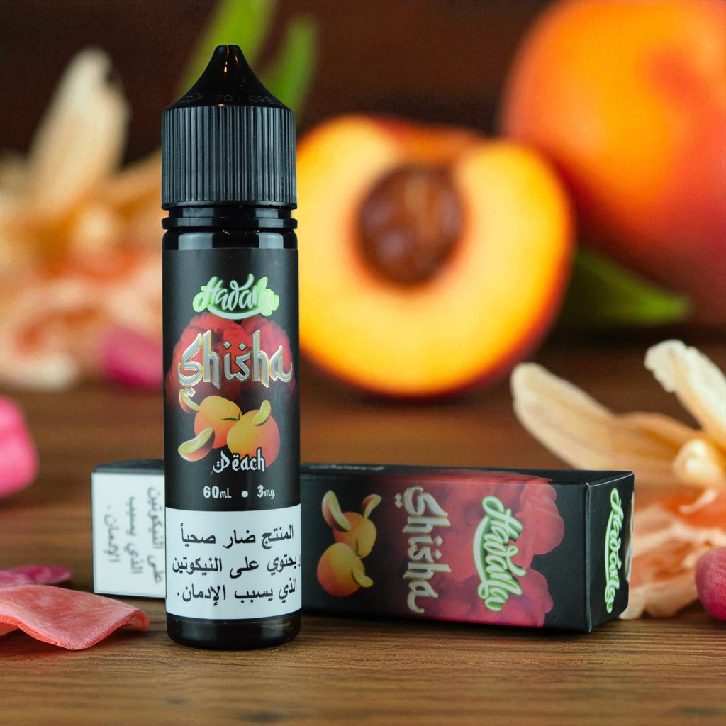 نكهة Hawana Shisha خوخ 60 مل – Peach | نكهة فاكهية ناعمة ومنعشة