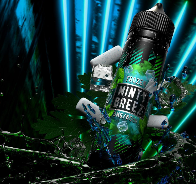 فروزن مينتي بريز 3جم/60ملي من سام فيب فري بيس | Frozen Minty Breez–Freebase – 3mg / 60ml
