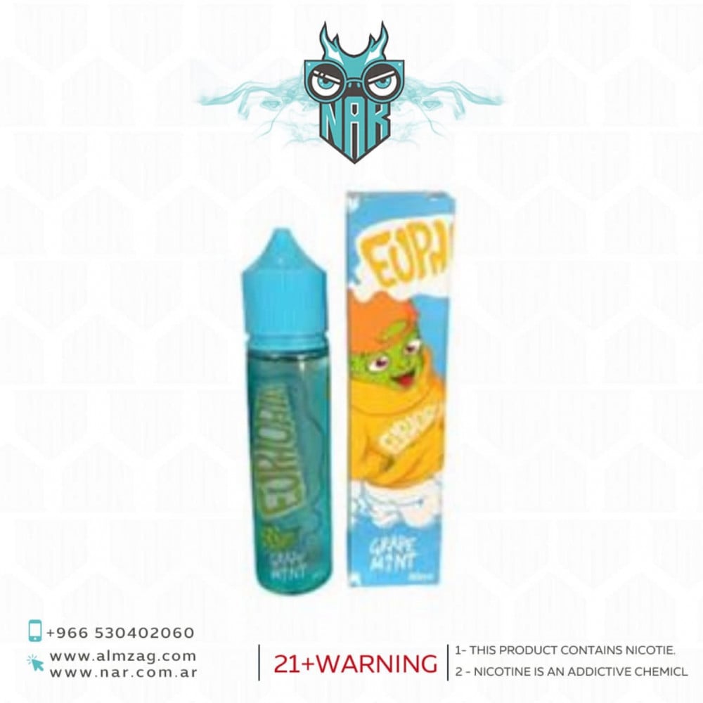 نكهة فيب ايفوريا عنب نعناع - Euphoria Grape Mint