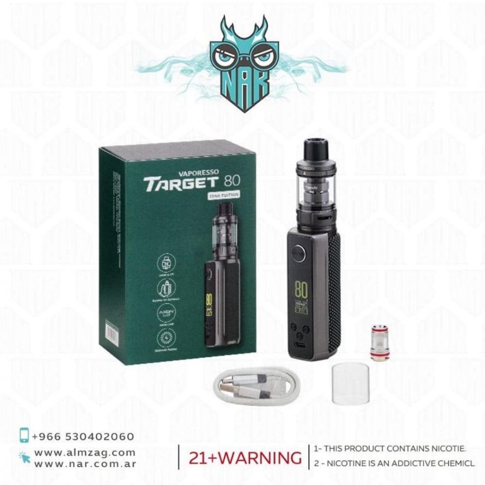 شيشة تارجيت 80 واط من فابريسو Vaporesso Target 80 Box