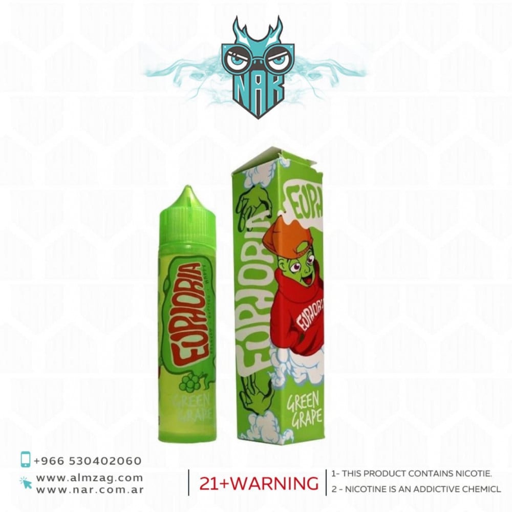 نكهة ايفوريا عنب اخضر - EUPHORIA GREEN GRAPE