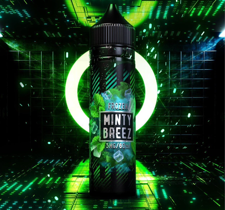 فروزن مينتي بريز 3جم/60ملي من سام فيب فري بيس | Frozen Minty Breez–Freebase – 3mg / 60ml