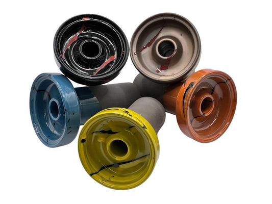 راس شيشه تركي فخار مطلي بورسلين ماركة هوايا   European shisha, Hawaya brand