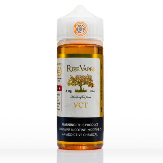 نكهة VCT – تبغ فانيليا كاسترد | Ripe Vapes | 120ml فري بيس 3mg