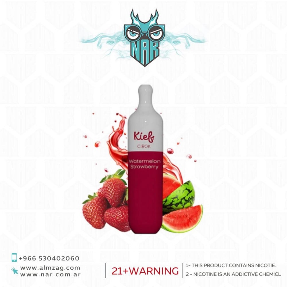 سحبة كيف بطعم البطيخ والفراولة 3