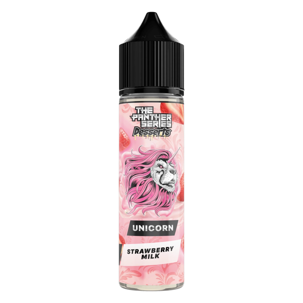 نكهة ميلك شيك الفراولة يونيكورن 60 مل strawberry milk unicorn 60 ml