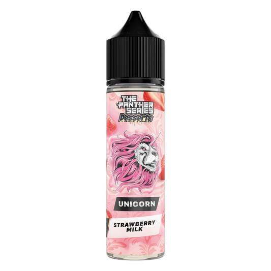 نكهة ميلك شيك الفراولة يونيكورن 60 مل strawberry milk unicorn 60 ml