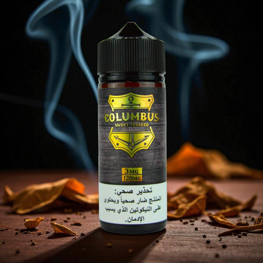 نكهة كولمبوس سويت توباكو 120 ملي من شركة MEGA