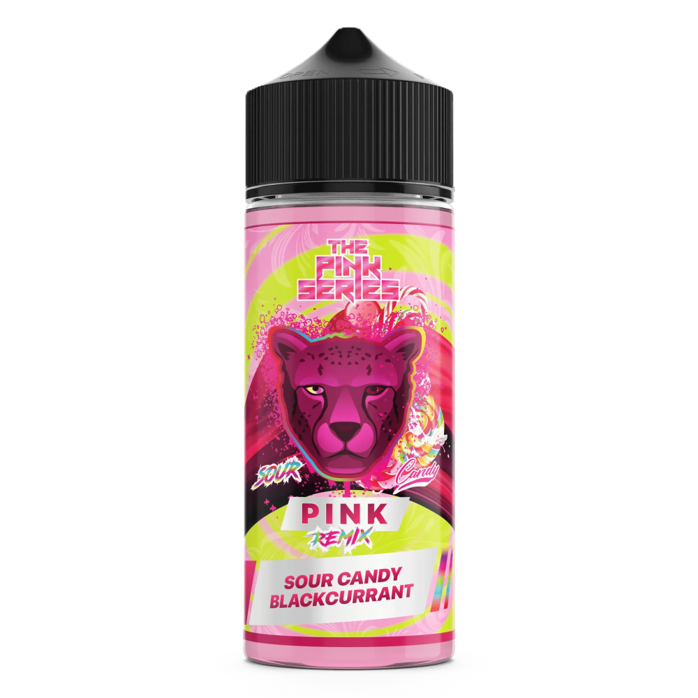 نكهة بينك ريمكس 120ml – Dr. Vapes | سكاكر حامضة وكشمش أسود بطابع جريء
