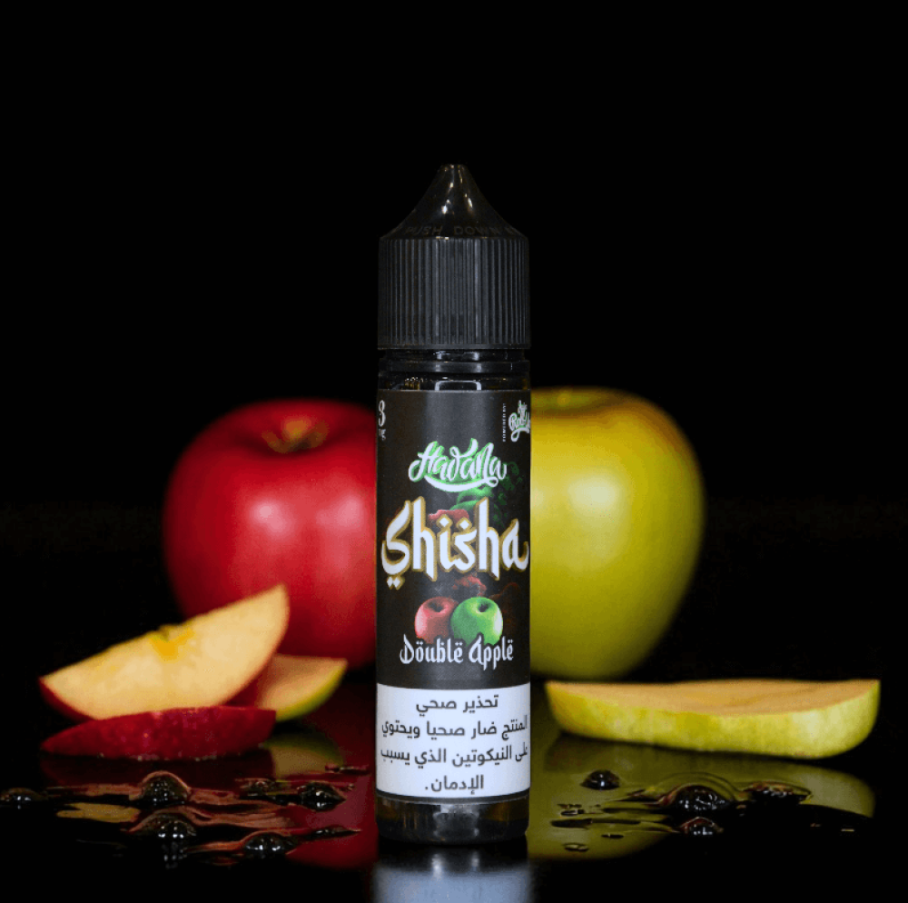 نكهة تفاحتين شيشة رول ابز