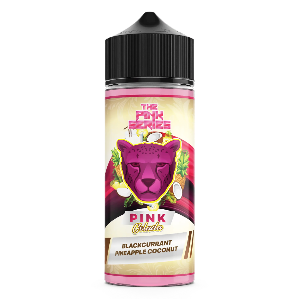 نكهة بينك كولادا 120ml – Dr. Vapes | مزيج استوائي من الأناناس، جوز الهند، والكشمش