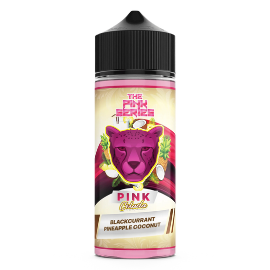 نكهة بينك كولادا 120ml – Dr. Vapes | مزيج استوائي من الأناناس، جوز الهند، والكشمش