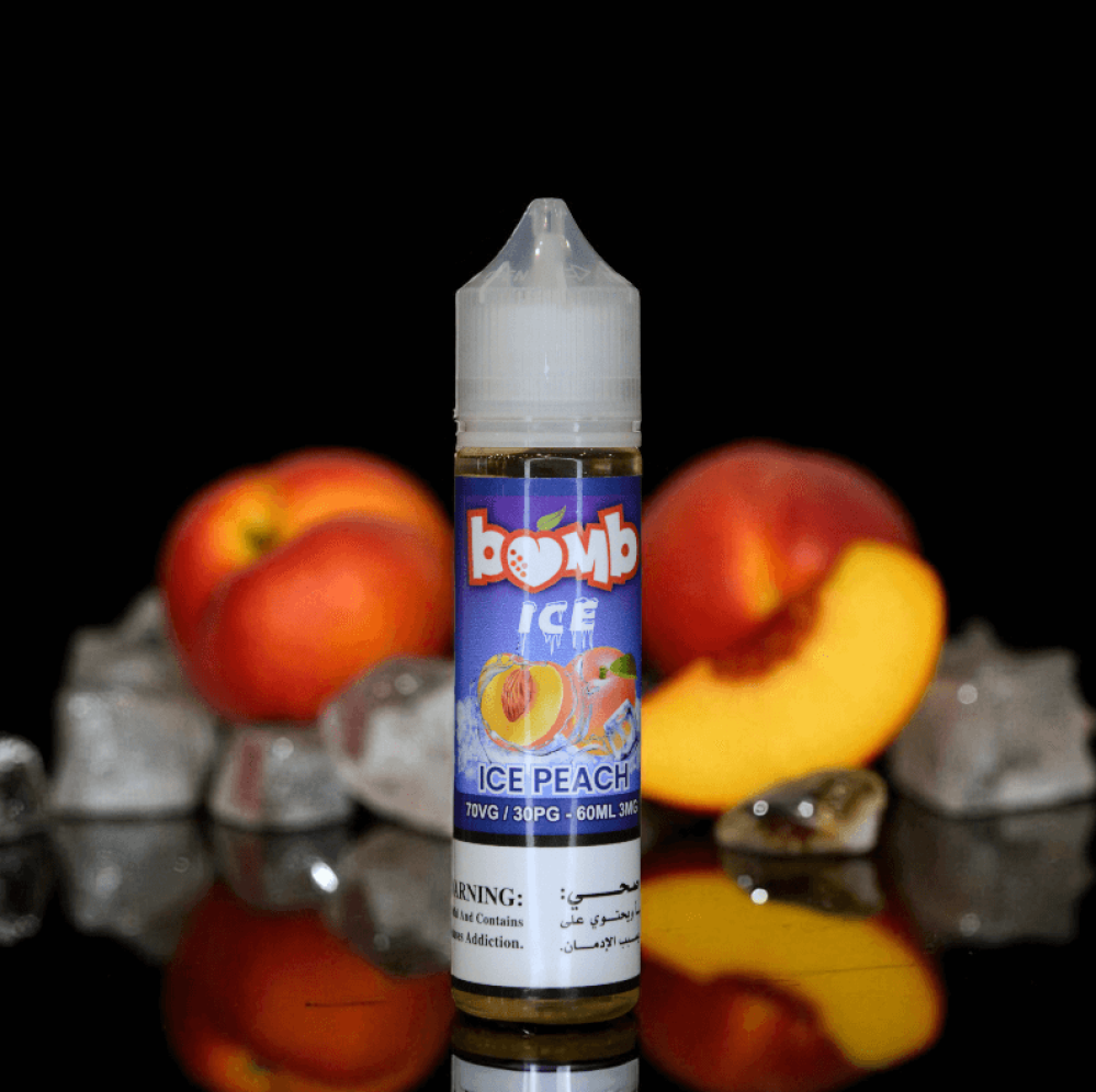 نكهة خوخ ايس بومب 60 مل