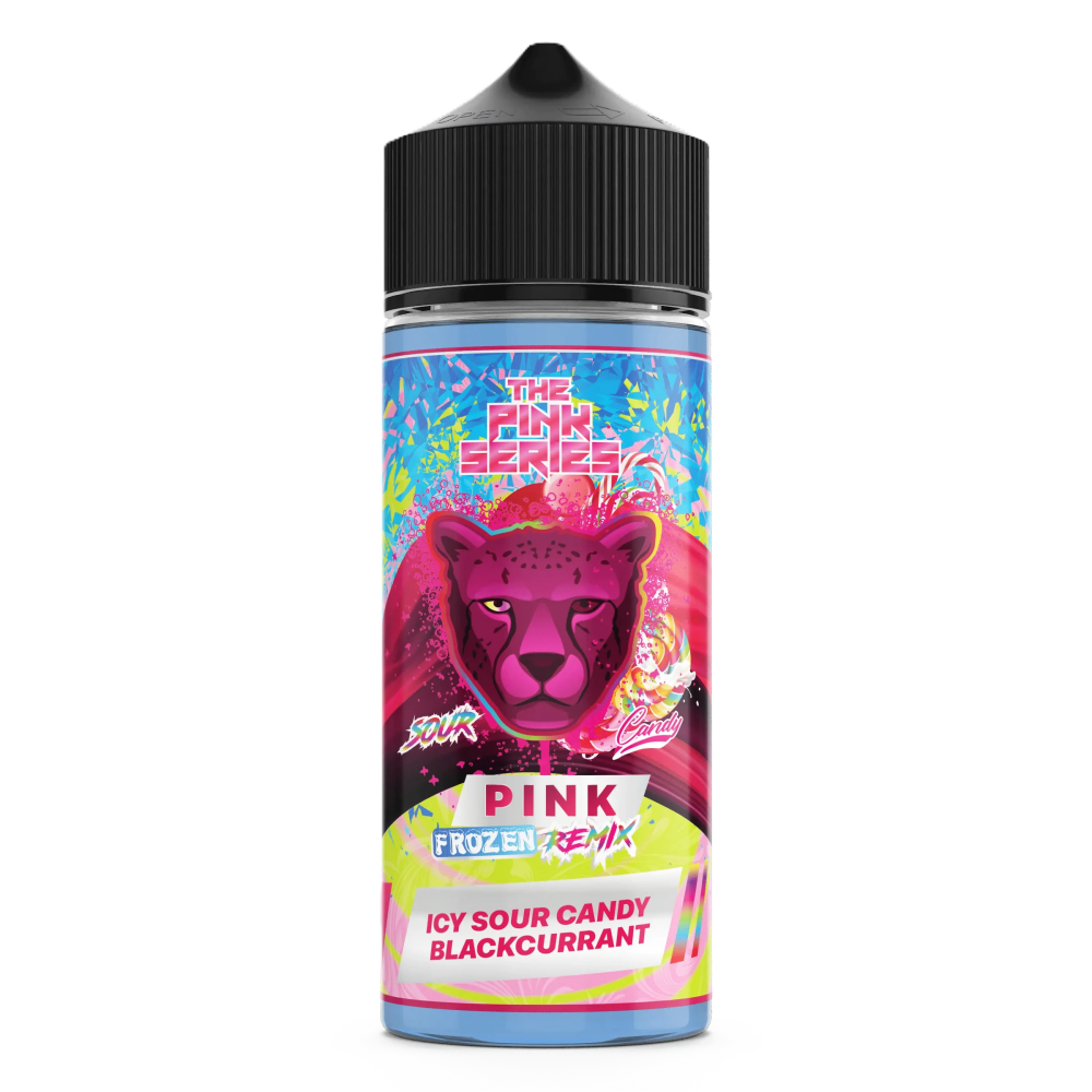 نكهة بينك فروزن ريمكس Pink Frozen Remix – Icy Sour Candy & Blackcurrant | Dr. Vapes (120ml)