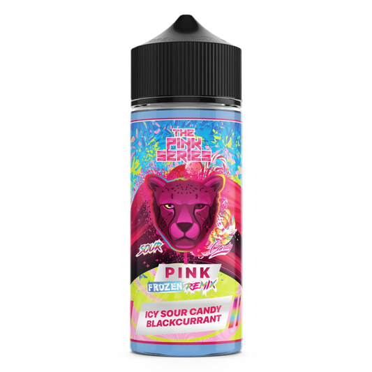 نكهة بينك فروزن ريمكس Pink Frozen Remix – Icy Sour Candy & Blackcurrant | Dr. Vapes (120ml)