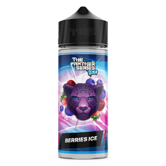 نكهة توت مشكل  آيس Berries Ice – The Panther Series | Dr. Vapes (120ml)