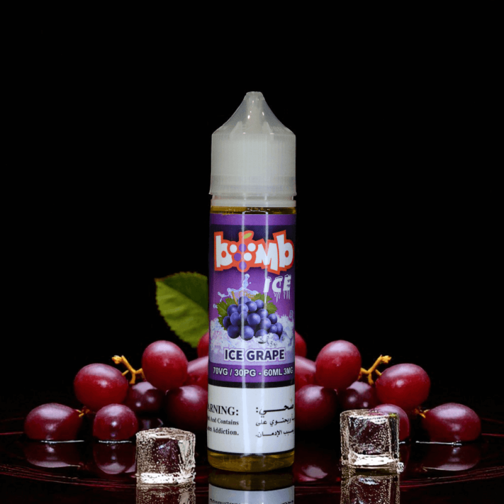 نكهة عنب ايس بومب 60 مل