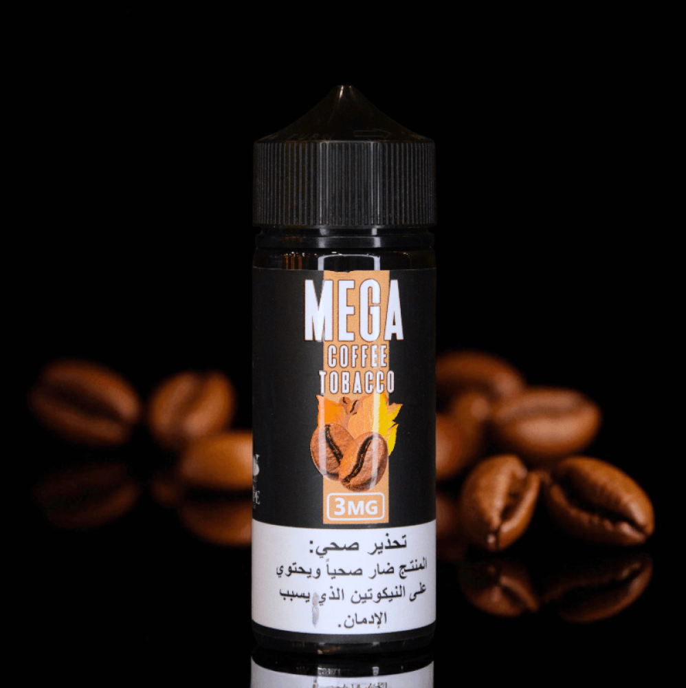 نكهة توباكو قهوة 120 ملي من شركة MEGA