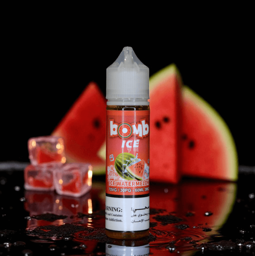 نكهة بطيخ ايس بومب 60 مل