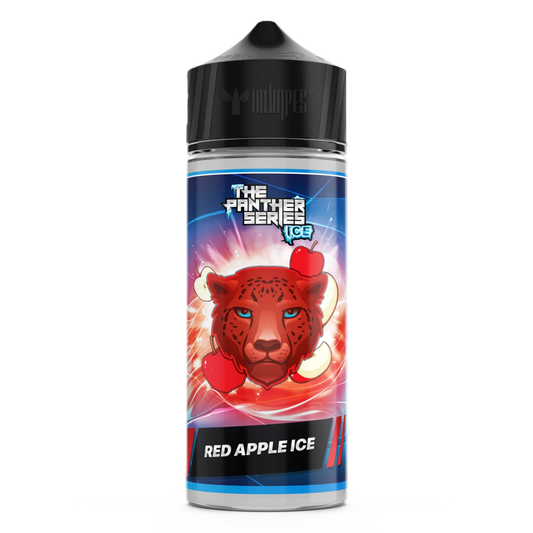 نكهة تفاح أحمر مثلج  Red Apple Ice – The Panther Series Ice | Dr. Vapes (120ml)