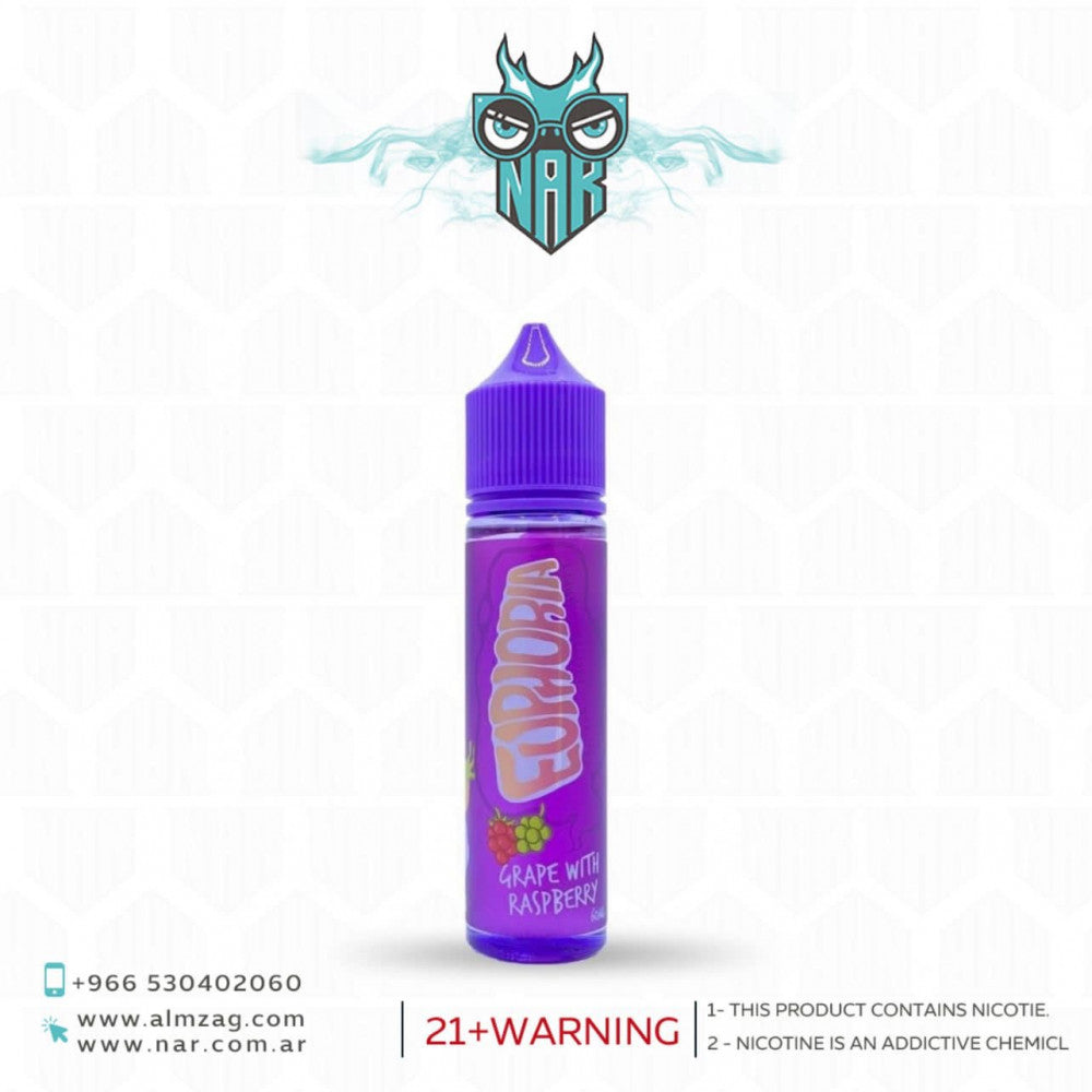 نكهة ايفوريا عنب توت - EUPHORIA GRAPE WITH RASPBERRY-