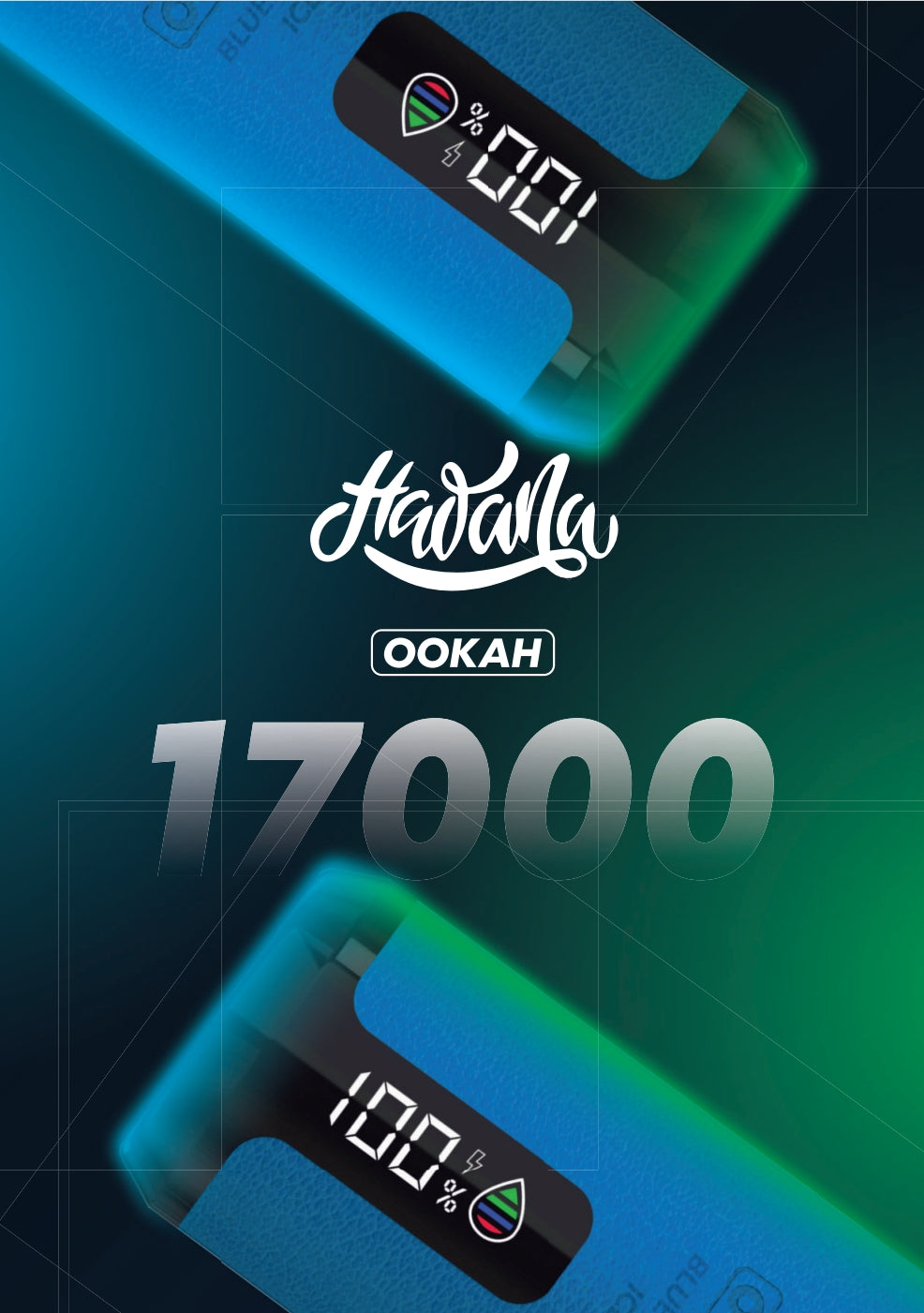 شيشة هوانا بلاك توباكو 17K موش HAOANA 17K .. 3MG
