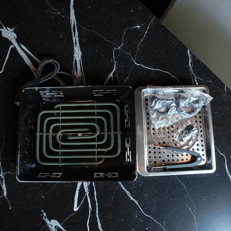 شعالة فحم كهربائية هوايا كبيرة T21