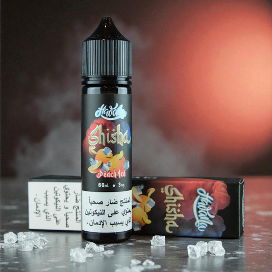 نكهة Hawana Shisha خوخ مثلج 60 مل – Peach Ice | انتعاش بطعم فاكهي