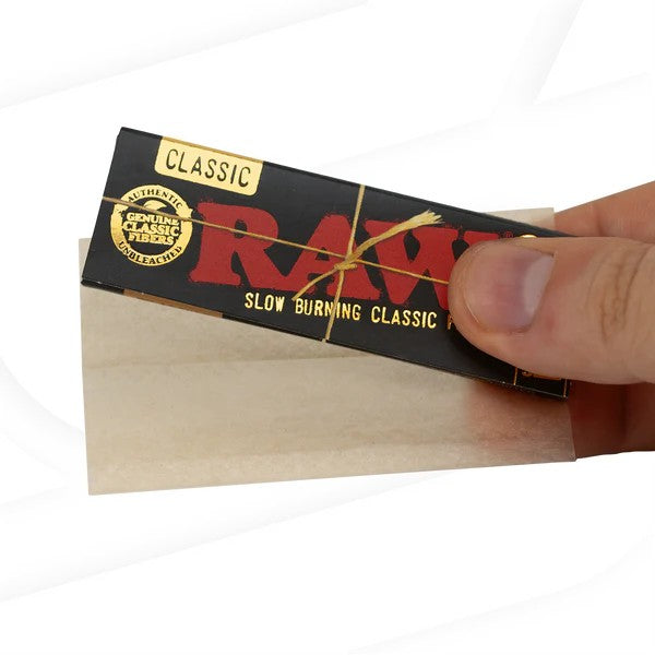 ورق لف RAW Black Classic مقاس 1 1/4