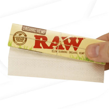 ورق لف عضوي RAW رفيع الحجم
